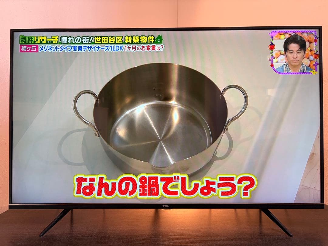 4K液晶テレビ 43V型 TCL 43K600U 43インチ 2019年製