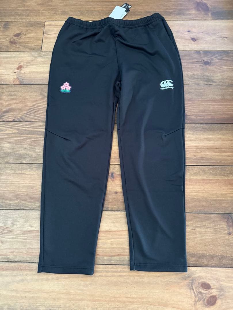 新品タグ付カンタベリー ラグビー日本代表ジャパントレーニングスウェットパンツ5L