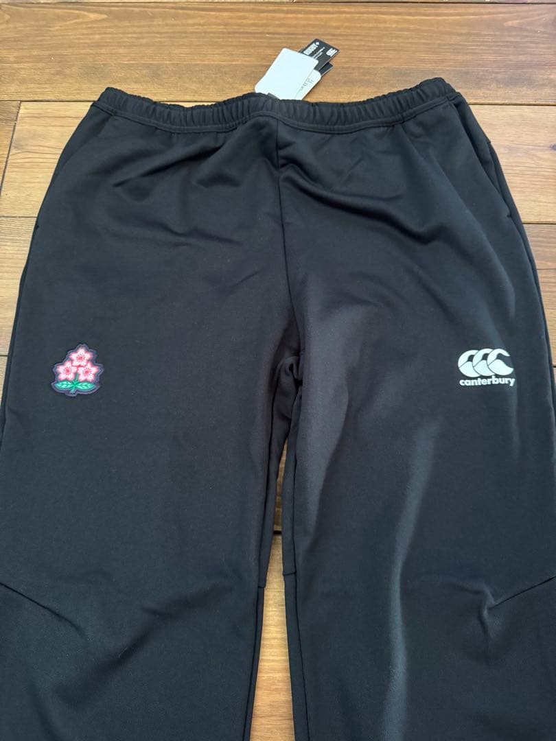 新品タグ付カンタベリー ラグビー日本代表ジャパントレーニングスウェットパンツ5L