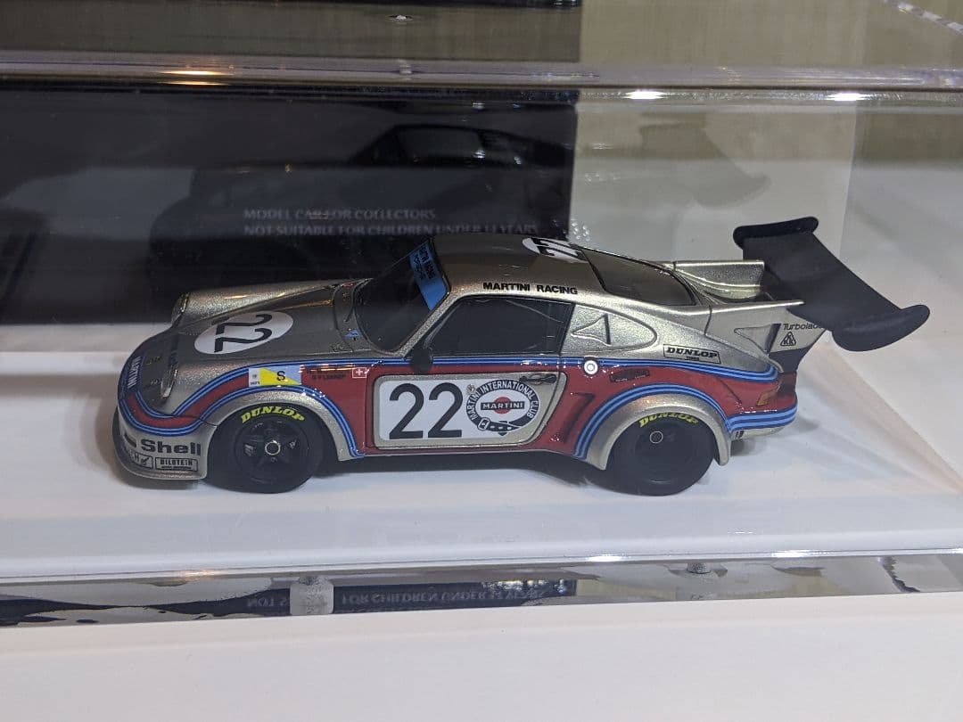 アイドロン 1/43 ポルシェ911カレラRSRターボ マルティニレーシング