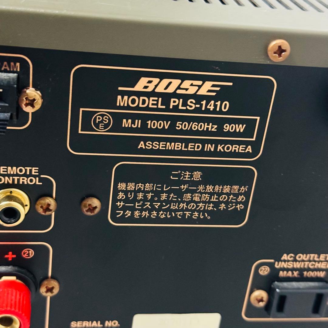 【訳あり】BOSE PLS-1410 CDデッキアンプ コンポ ボーズ
