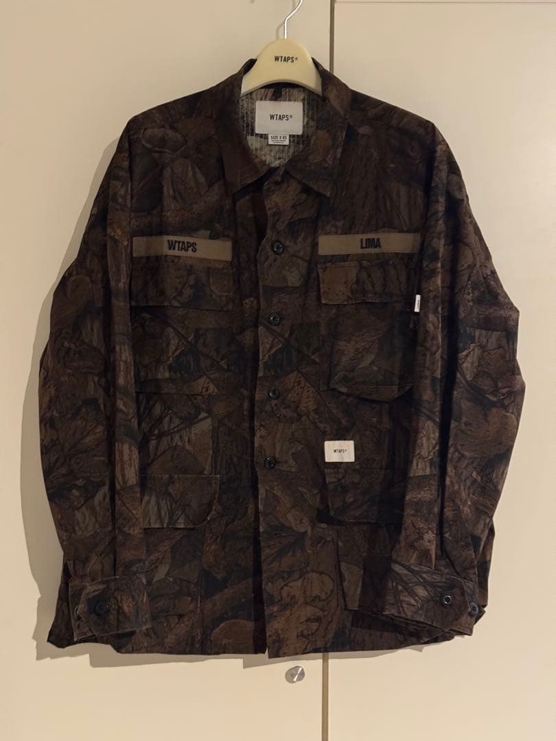 ダブルタップス ジャングル LS シャツ リップストップ 03