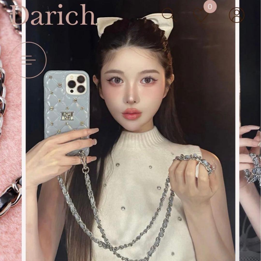 ダーリッチ　iPhoneケース　15pro カラー:SAX