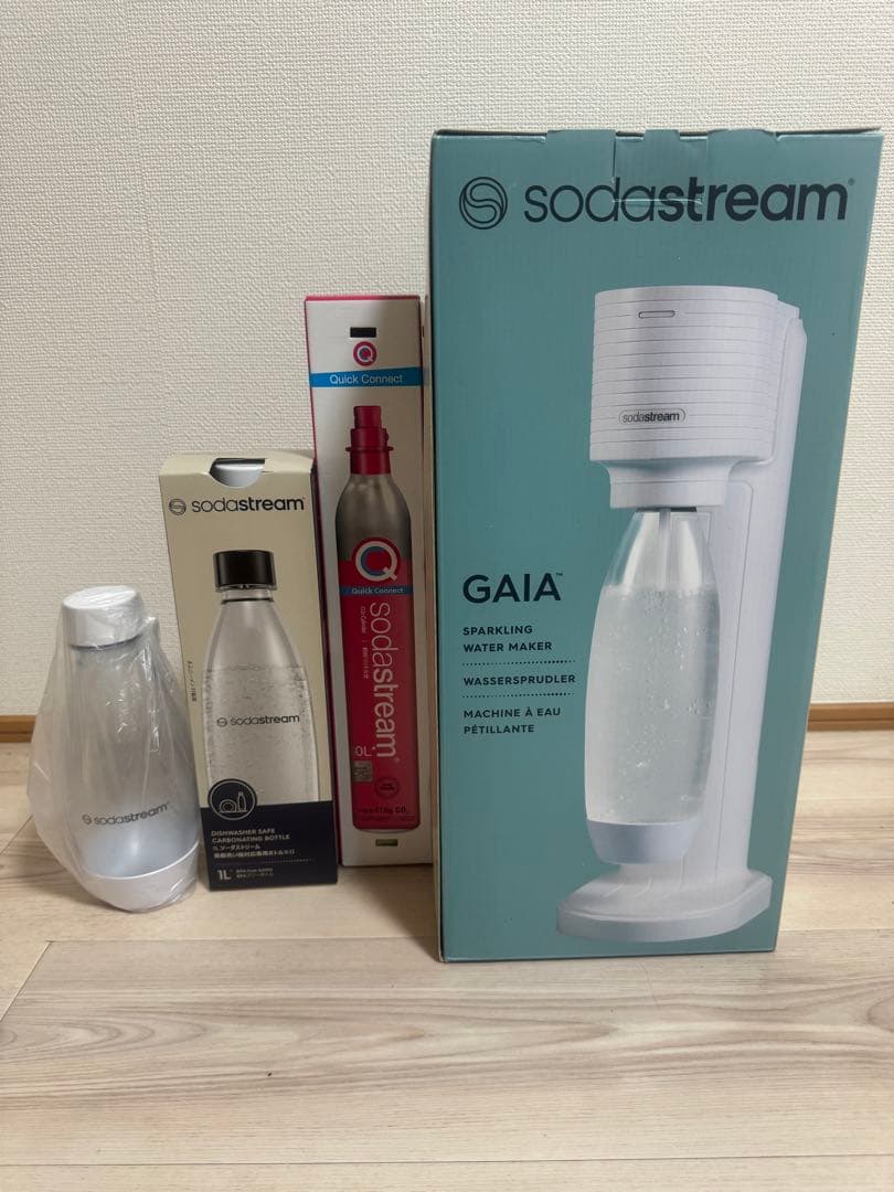 SodaStream ソーダストリーム　白　ホワイト