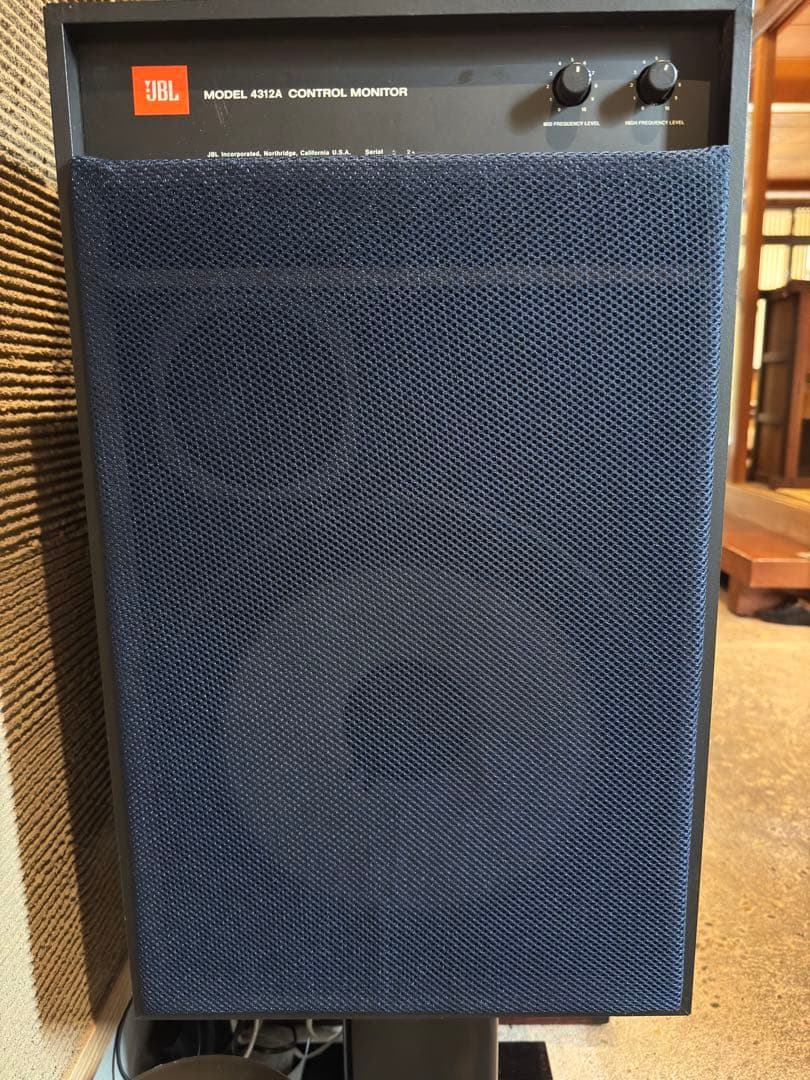 サランネットスピーカーネット　JBL 4312A コントロールモニター　ネイビー