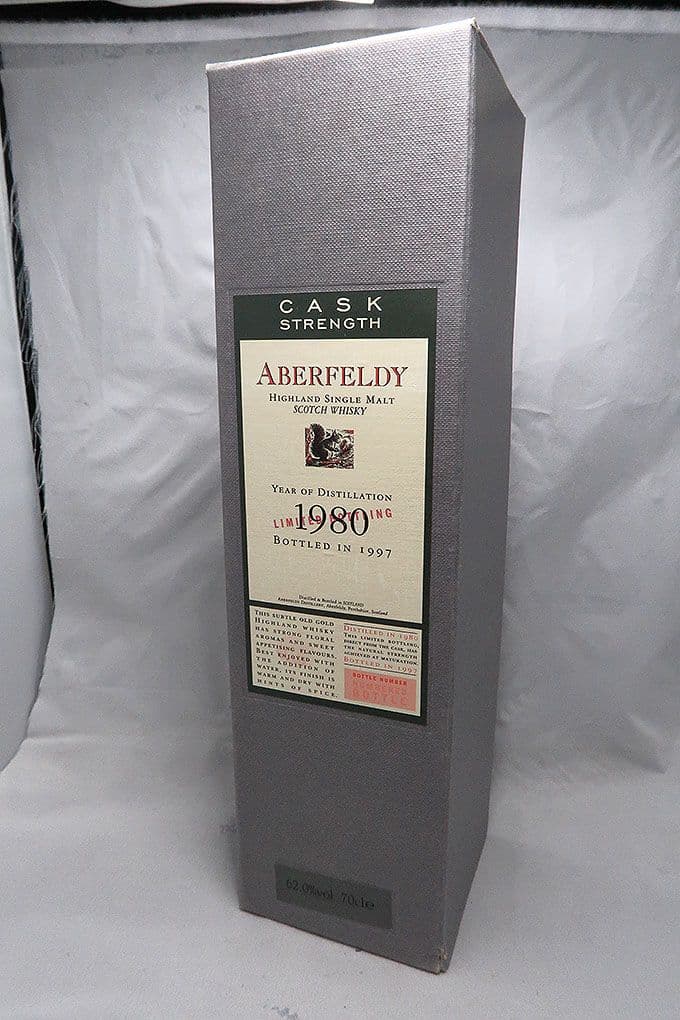 アバフェルディ１９８０ ＵＤ花と動物シリーズ カスクストレングス