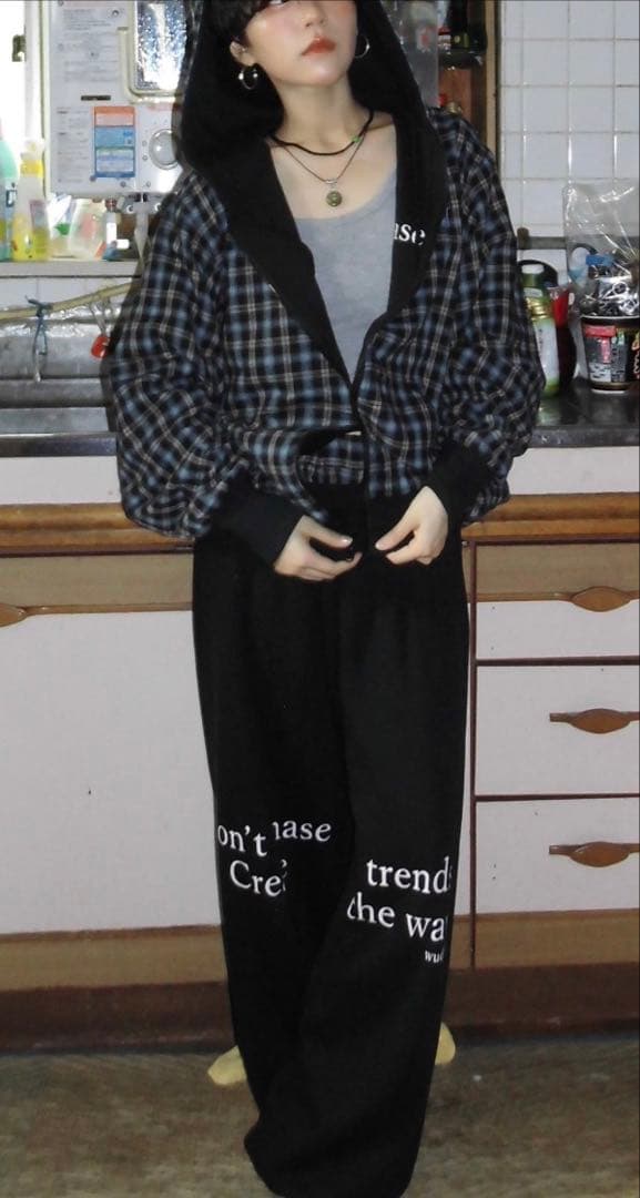 Wudge boy ロゴスウェット セットアップ