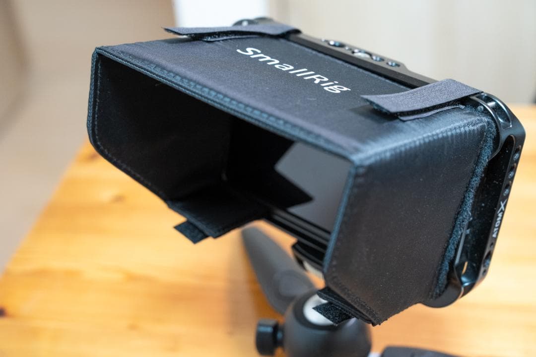 【最終値下げ】Atomos SHINOBI Smallrigケージとサンフード付