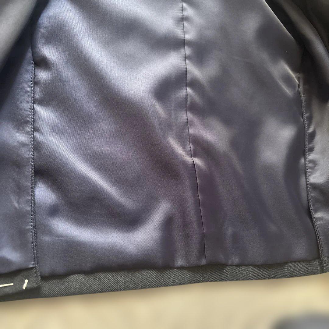 タイムセールA4 S 5万円PERSON'S メンズビジネススーツ ダブル 紺