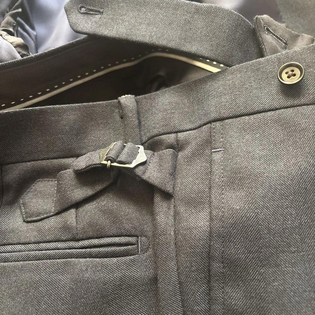 タイムセールA4 S 5万円PERSON'S メンズビジネススーツ ダブル 紺