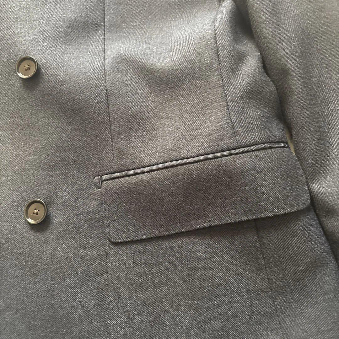 タイムセールA4 S 5万円PERSON'S メンズビジネススーツ ダブル 紺