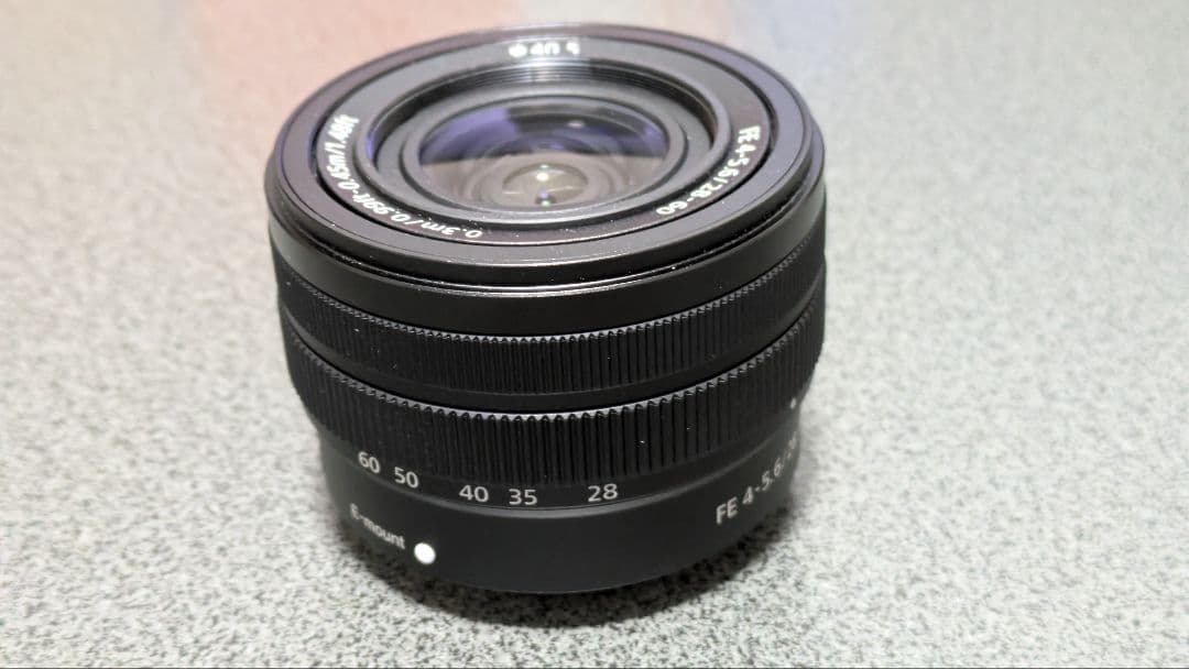 レンズ(ズーム) SONY E 28-60mm F4-5.6 SEL2860