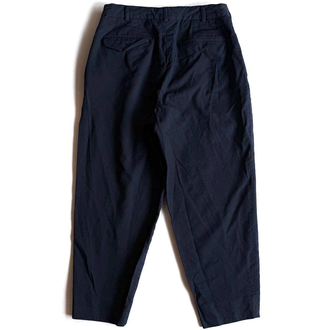 《美品》 22aw コムデギャルソン オムドゥ ポリ縮 スラックス パンツ M