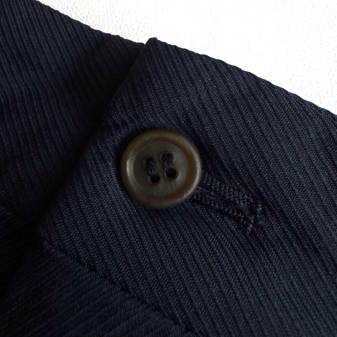 《美品》 22aw コムデギャルソン オムドゥ ポリ縮 スラックス パンツ M