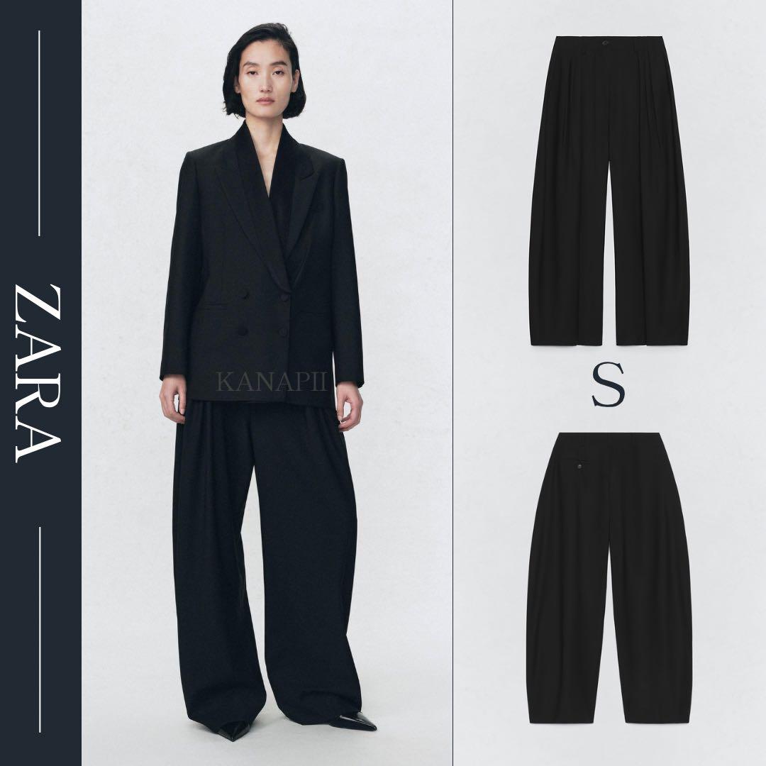 SOSHIOTSUKI×ZARA ウールダーツパンツ S 新品