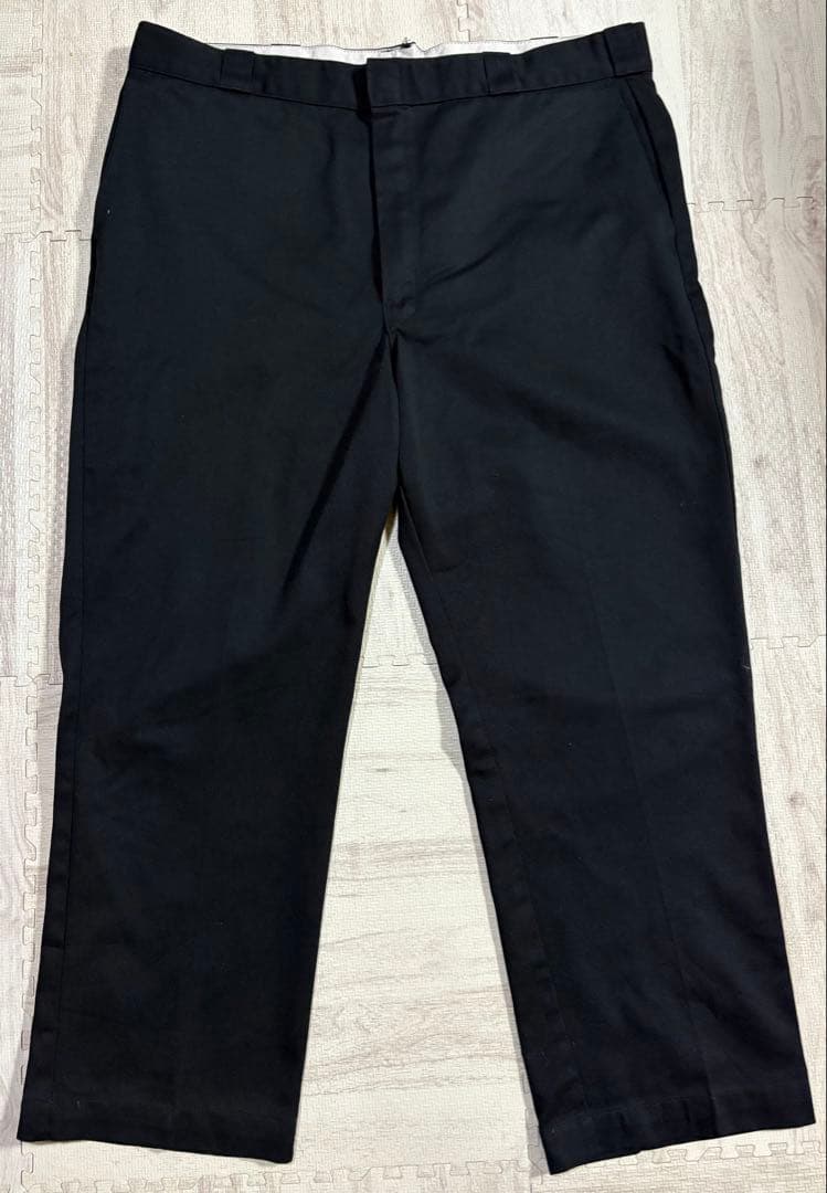 90s ディッキーズ 874 ビンテージ ワークパンツW42 黒 USA製