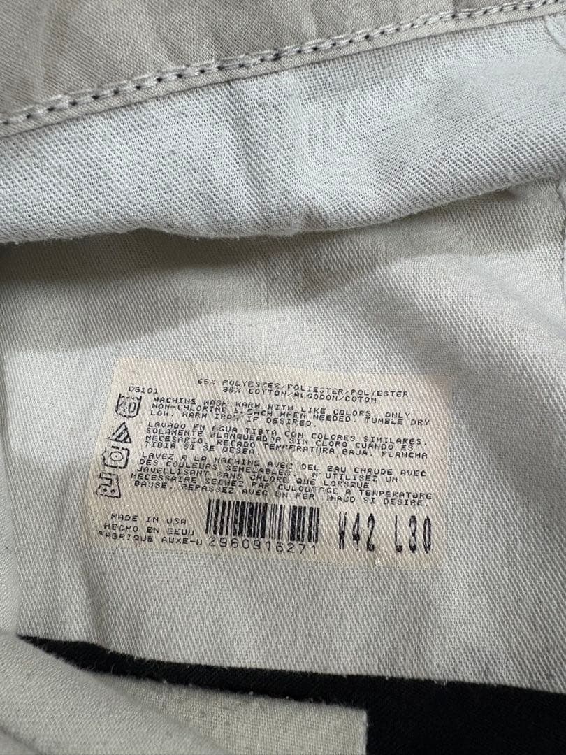 90s ディッキーズ 874 ビンテージ ワークパンツW42 黒 USA製