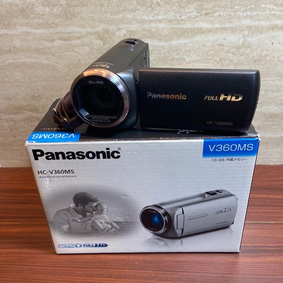 Panasonic HC-V360MS ビデオカメラ ほぼ新品 5641