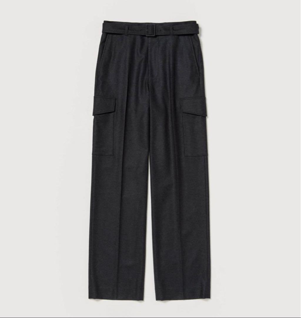 パンツ WOOL FULLING FLANNEL CARGO SLACK 25aw