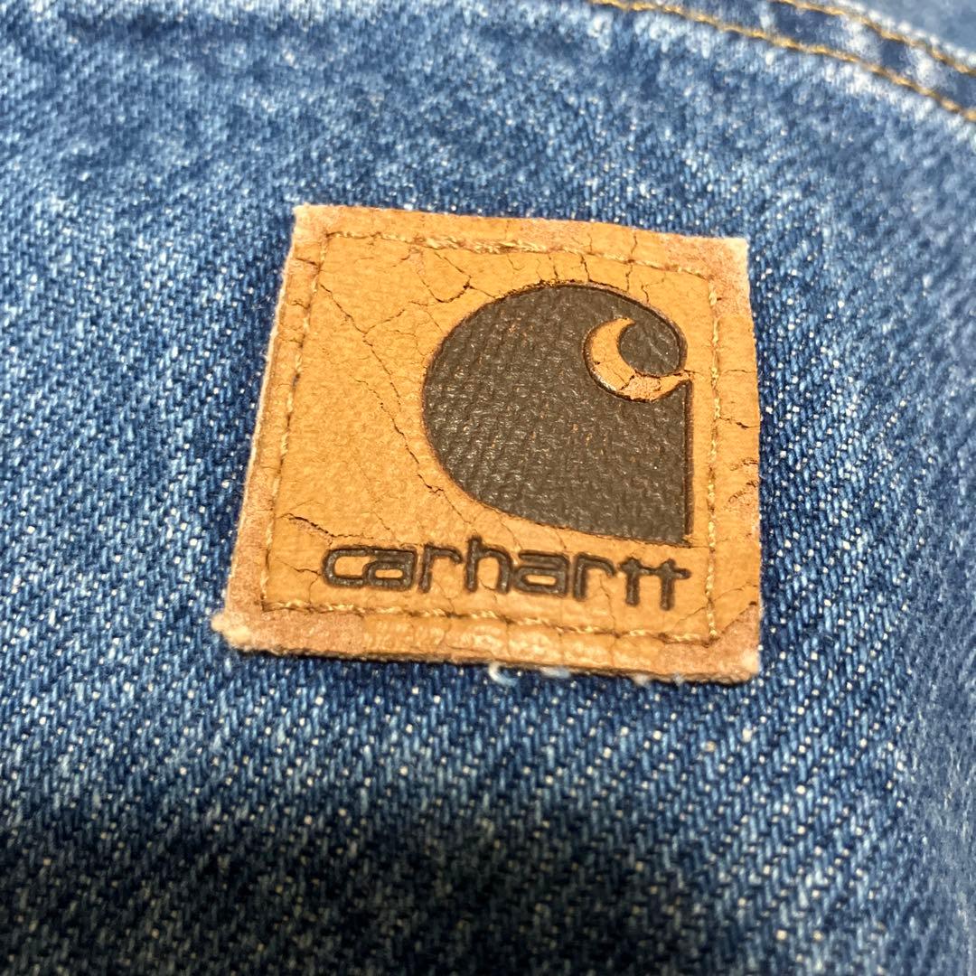 ね*離様 Carhartt ダブルニー　ペインターデニムパンツ　ブルー　ワークパ