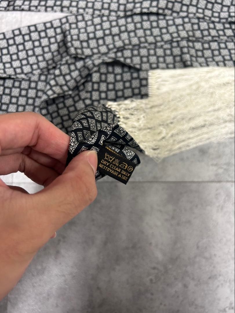 Dior Homme AW05 フリンジ　ストール