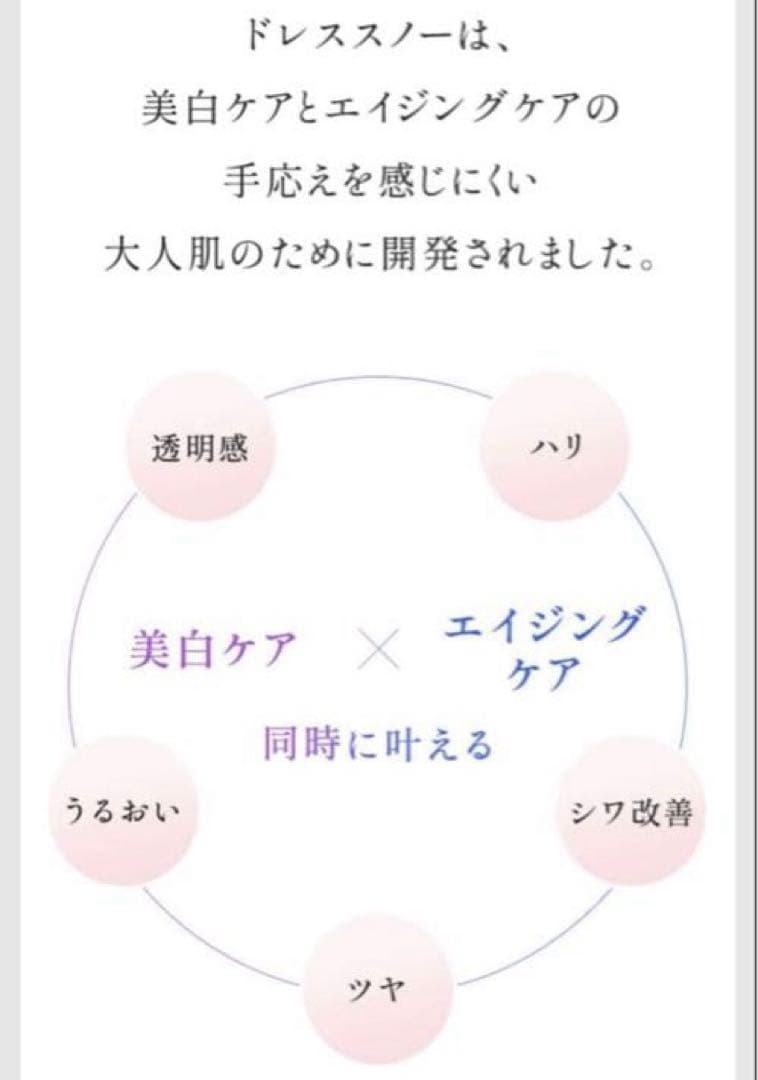 ドレススノー 3点セット