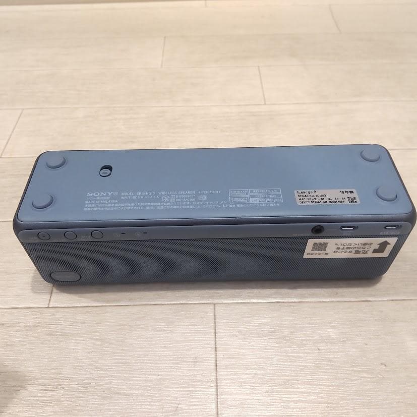 ★良品★ SONY ワイヤレススピーカー here go2 SRS-HG10