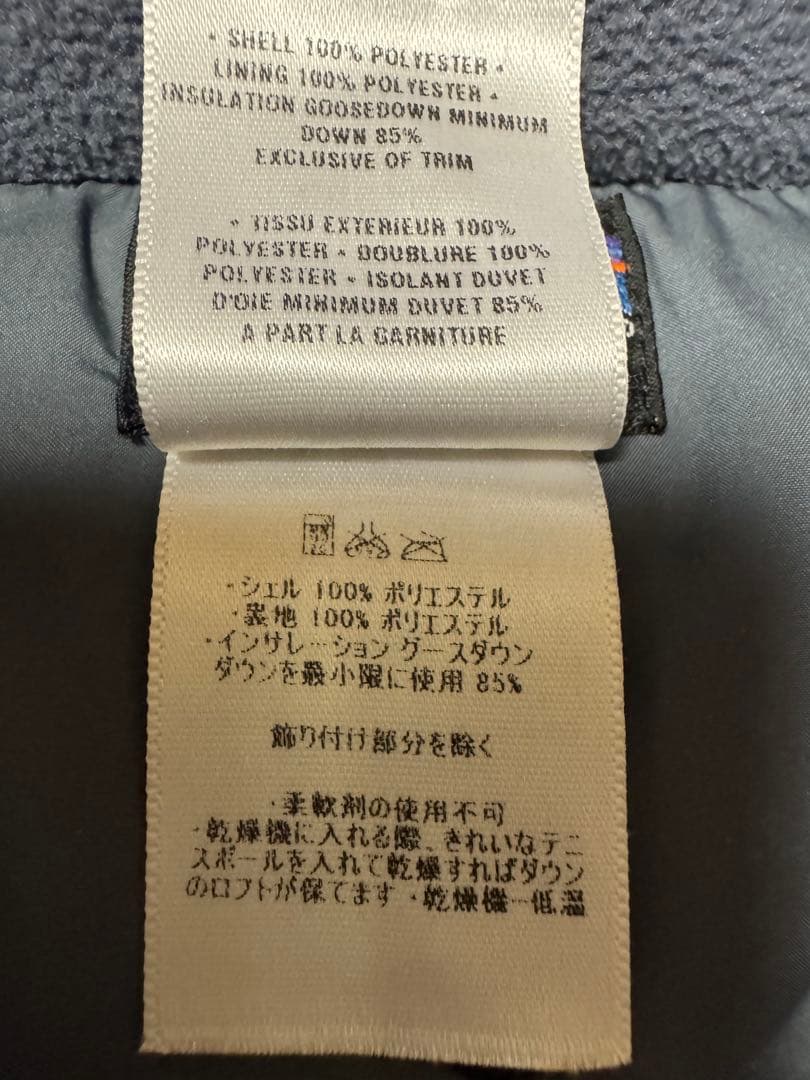 パタゴニア ダウンベスト オレンジ サイズM