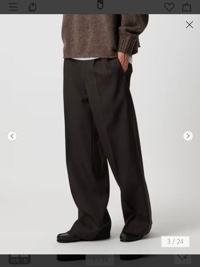 H_beauty&youth スラックス