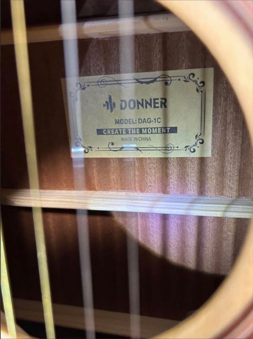 Donner アコースティックギター DAG-1C