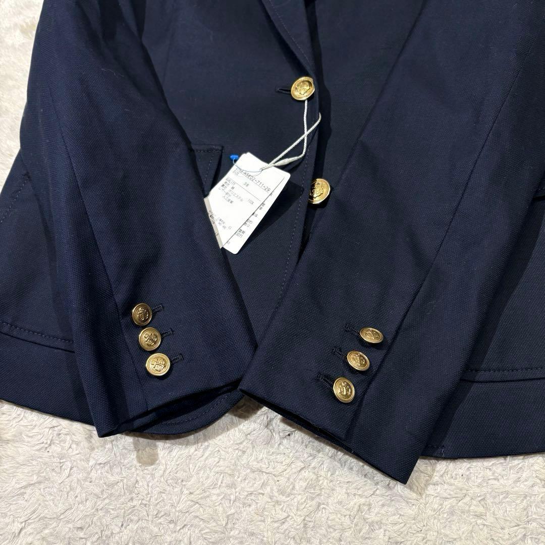 《未使用タグ付》MACKINTOSH PHILOSOPHY 金ボタン紺ブレザー