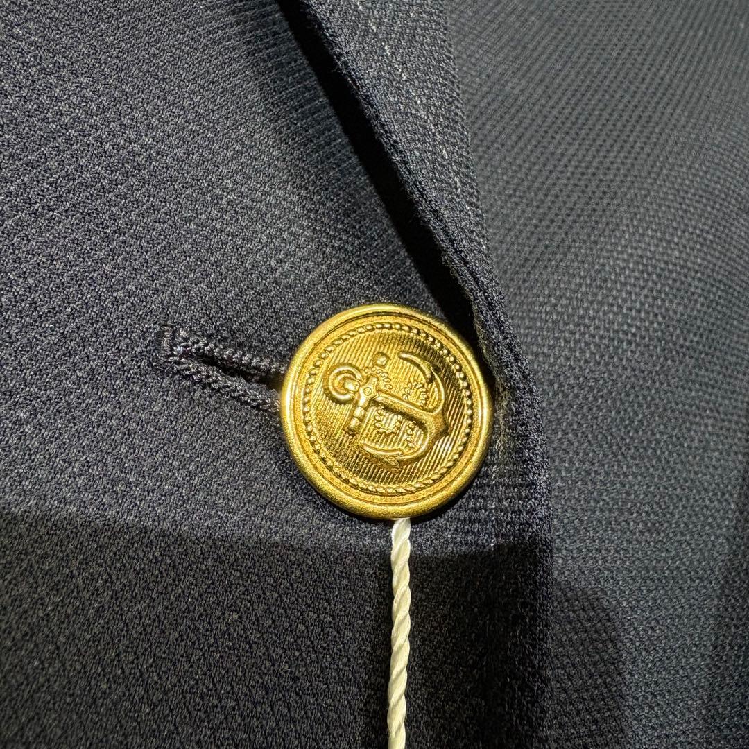 《未使用タグ付》MACKINTOSH PHILOSOPHY 金ボタン紺ブレザー