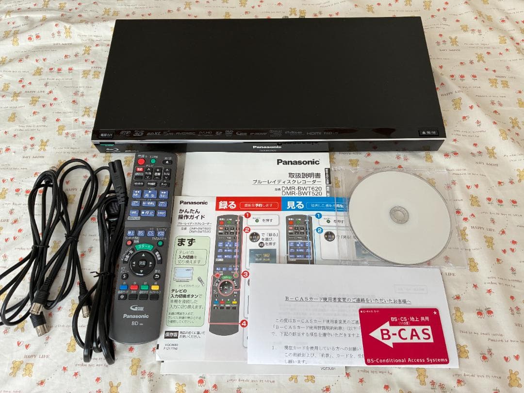 Panasonic「ブルーレイ・ディーガ」HDD 500GB・2チューナー