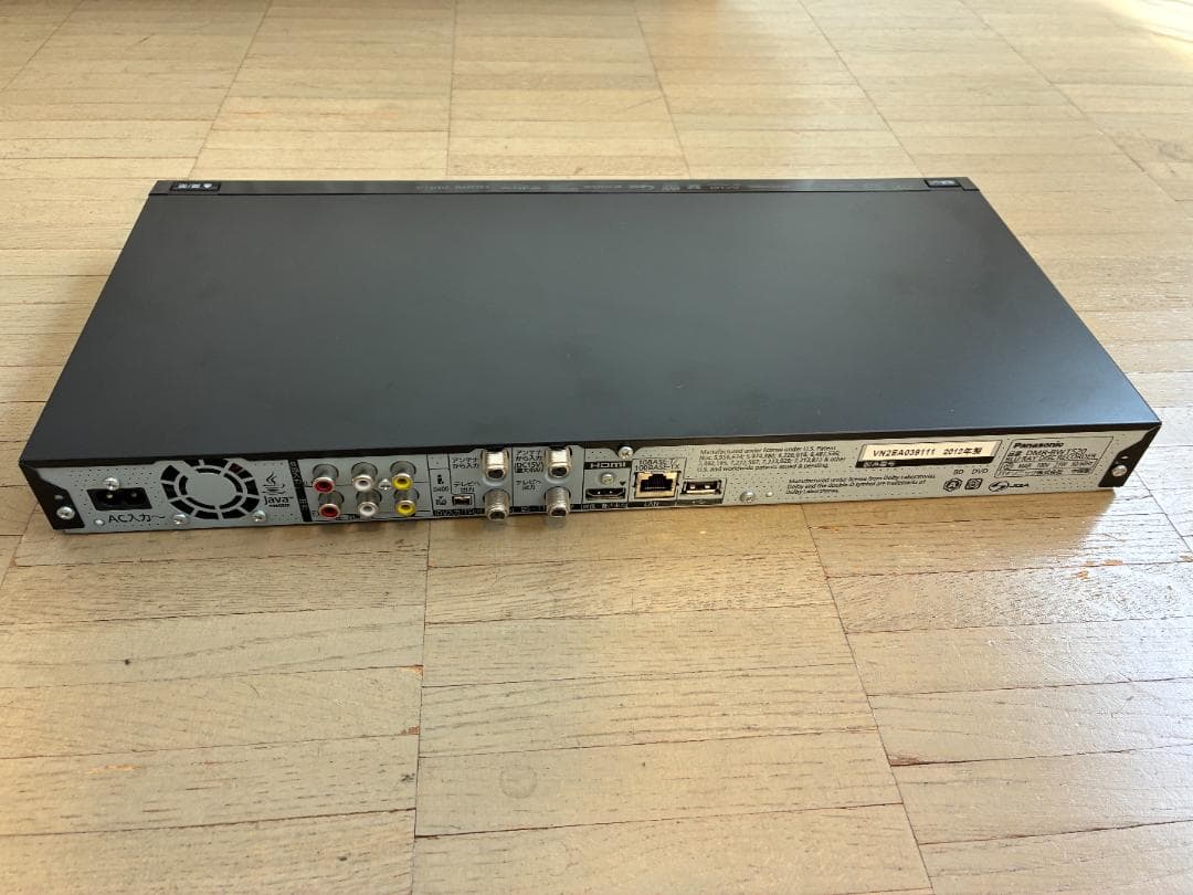 Panasonic「ブルーレイ・ディーガ」HDD 500GB・2チューナー