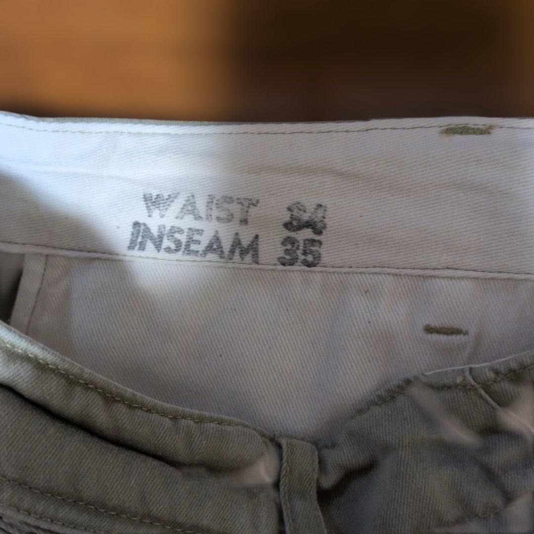 バズリクソンズ BR40025A チノパンツ カーキW34L35