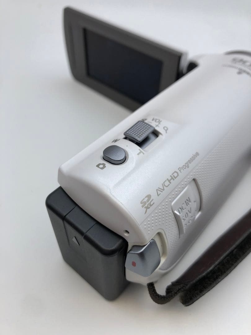 パナソニック HDビデオカメラ V360M 高倍率90倍ズーム ホワイト