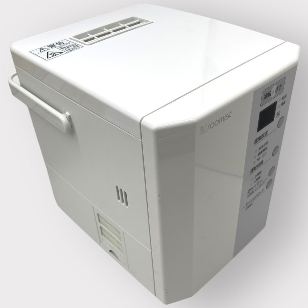 三菱　roomist スチームファン蒸発式加湿器 ホワイト SHE35VD-W