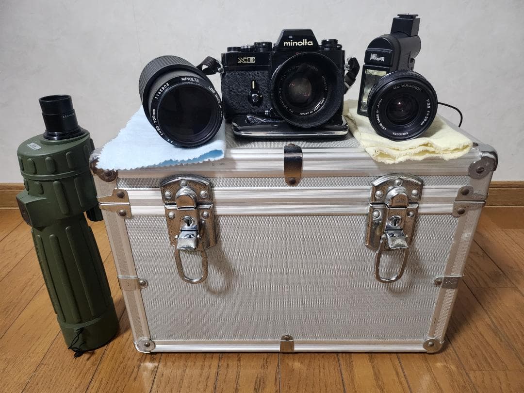 minolta ミノルタ XE 一眼レフ フィルムカメラ　セット一式