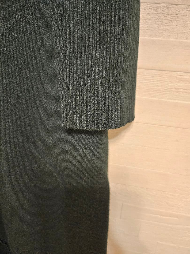 UN3D.　コクーンニットワンピース