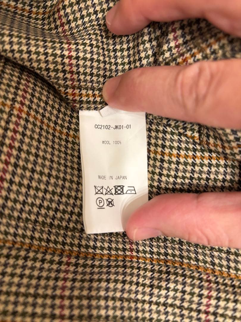 【定価15万】colony clothing セットアップ スーツ ブラウン