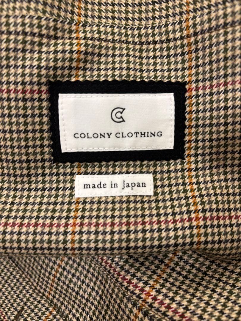 【定価15万】colony clothing セットアップ スーツ ブラウン