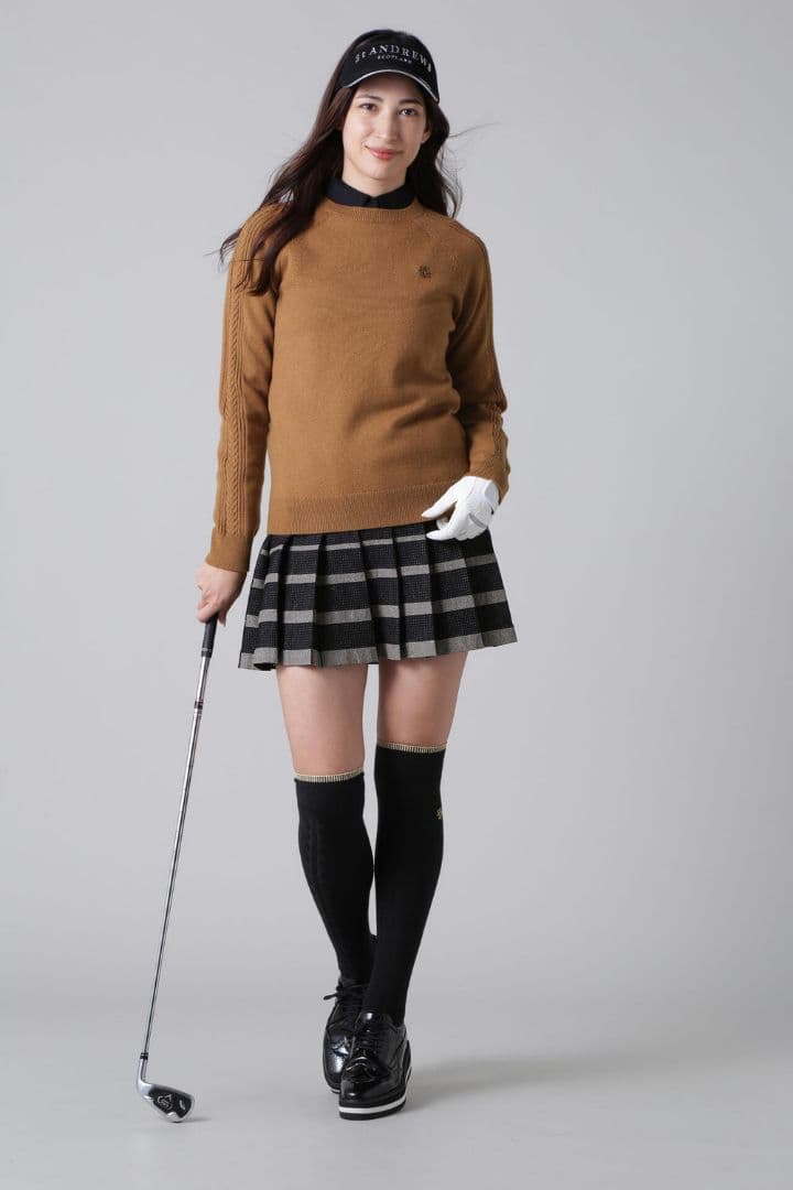 ★美品★St ANDREWS　カシミア混ウール　ニット　サイズ　S