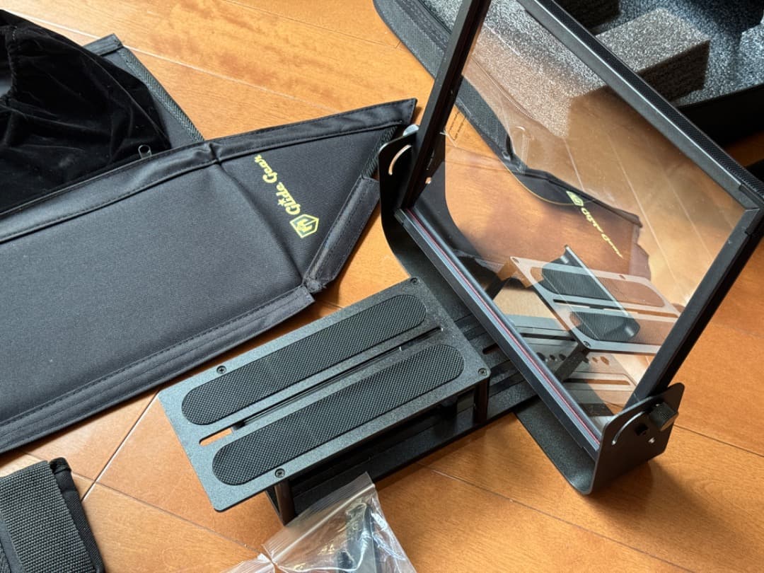 Glide Gear テレプロンプター ビームガラス付「スマホ/タブレット対応」