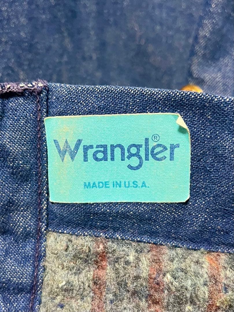 ラングラー デニム カバーオール 40 USA製