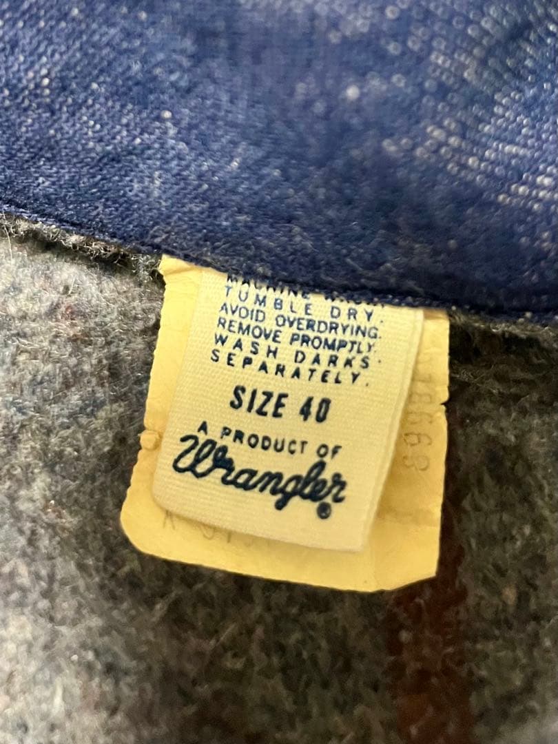 ラングラー デニム カバーオール 40 USA製