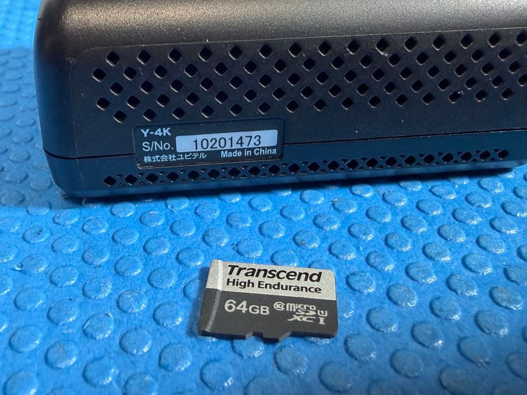 ユピテル Y-4Kドライブレコーダー