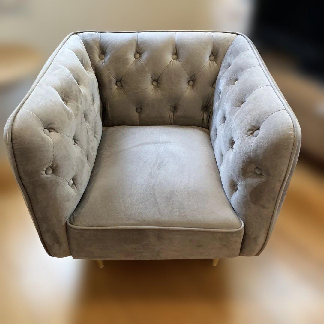 11月8日に削除します❗️最終お値下げ ロウヤ LOWYA 1人掛けソファ