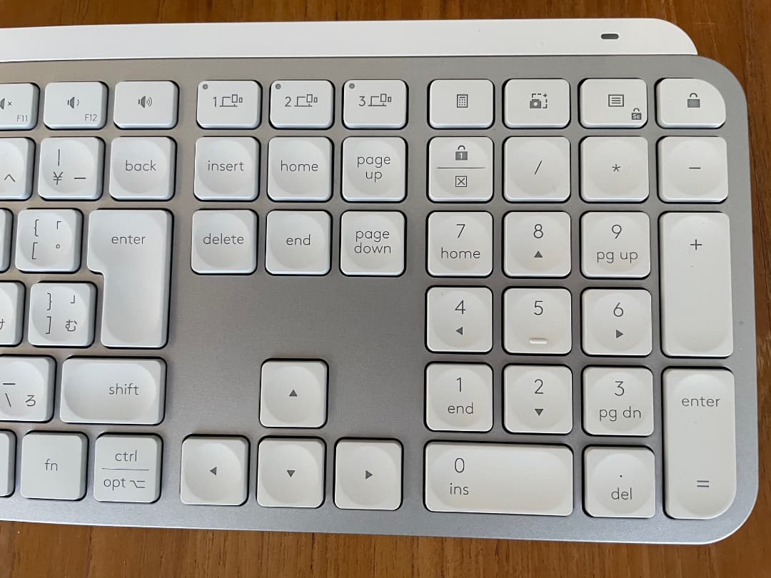 【美品】ロジクール MX KEYS S ワイヤレス キーボード KX800s