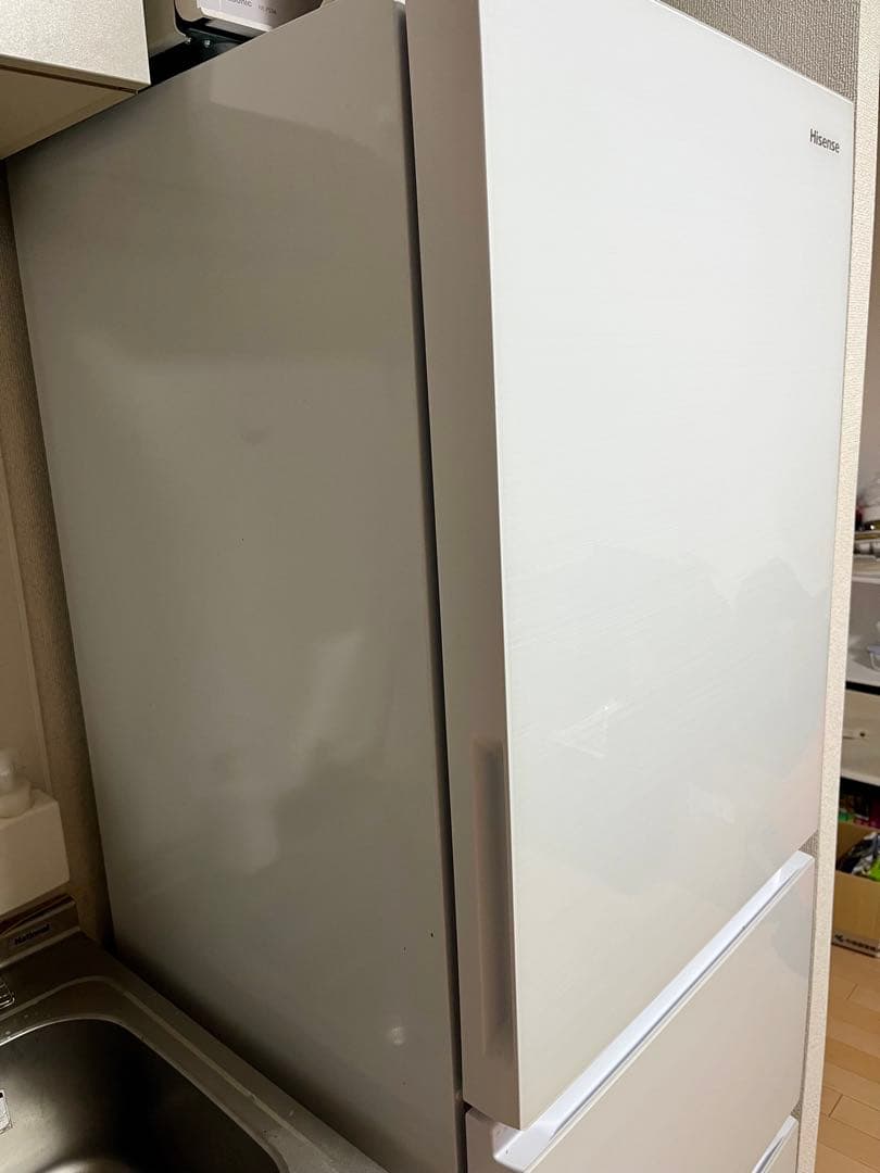 Hisense282L冷蔵庫 2024年製送料12,000円込み(たのめーる便)