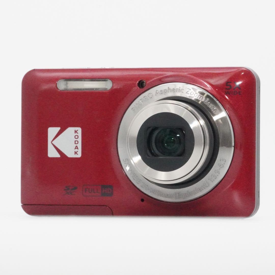 KODAK PIXPRO FZ55 レッド デジタルカメラ
